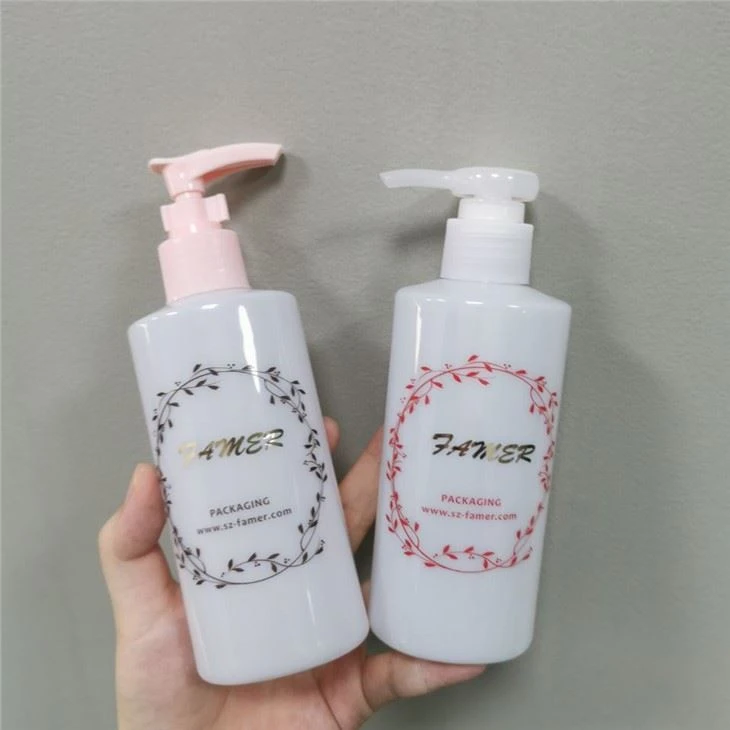 1-200ml PET-custom printed lotion bottles